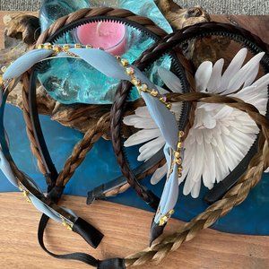 four never used hair band's